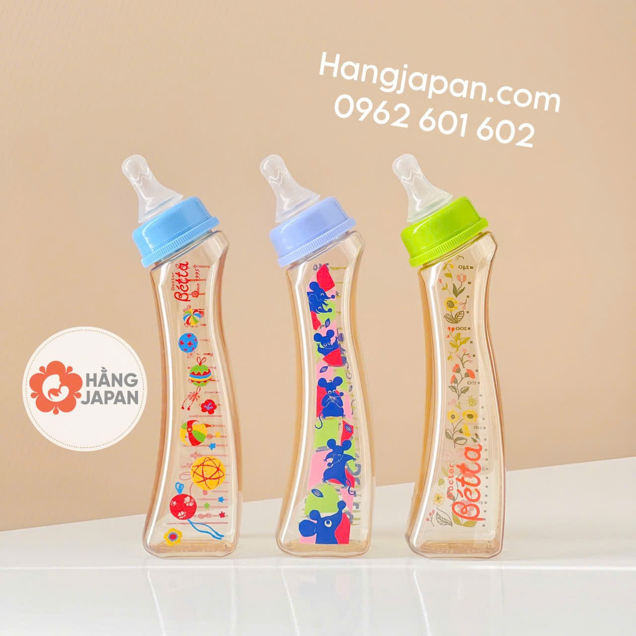 Bình sữa Betta PPSU cổ hẹp 240ml Chuột xanh Bình sữa Betta PPSU cổ hẹp 240ml Chuột xanh