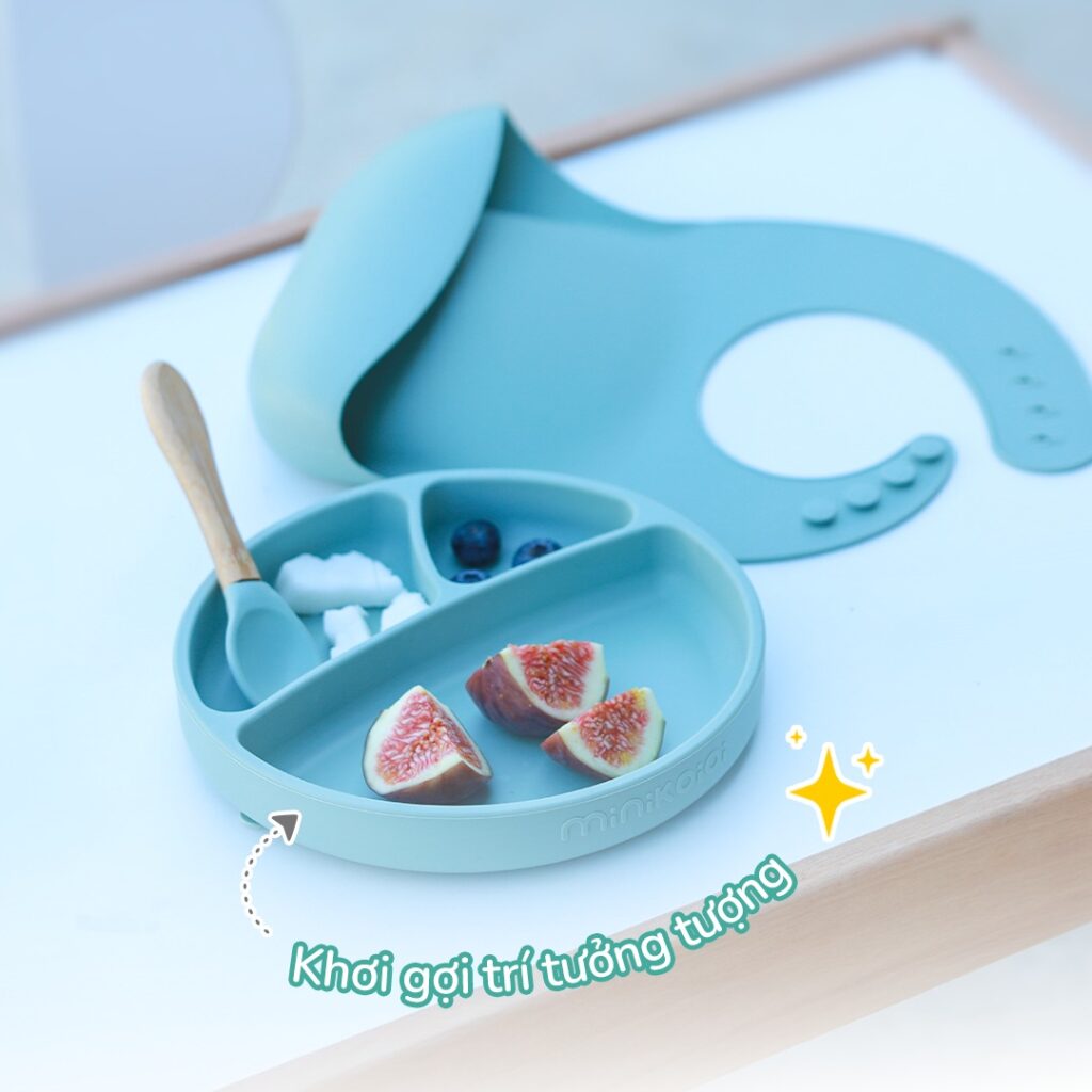 Bộ ăn Dặm Silicone 2 Minikoioi (2)