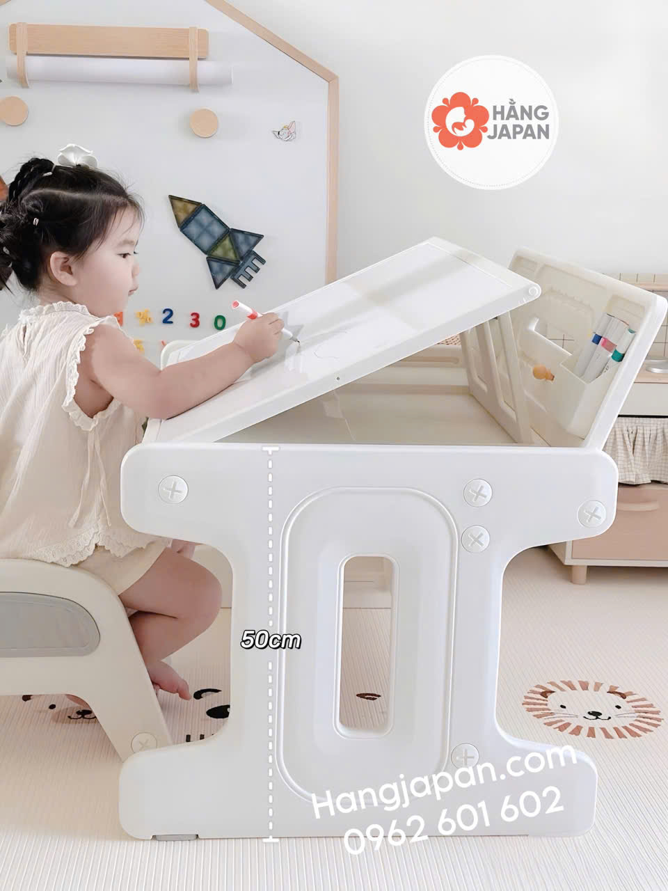Bộ bàn ghế lego xếp hình đa năng cho bé Babyviva Bộ bàn ghế lego xếp hình đa năng cho bé Babyviva