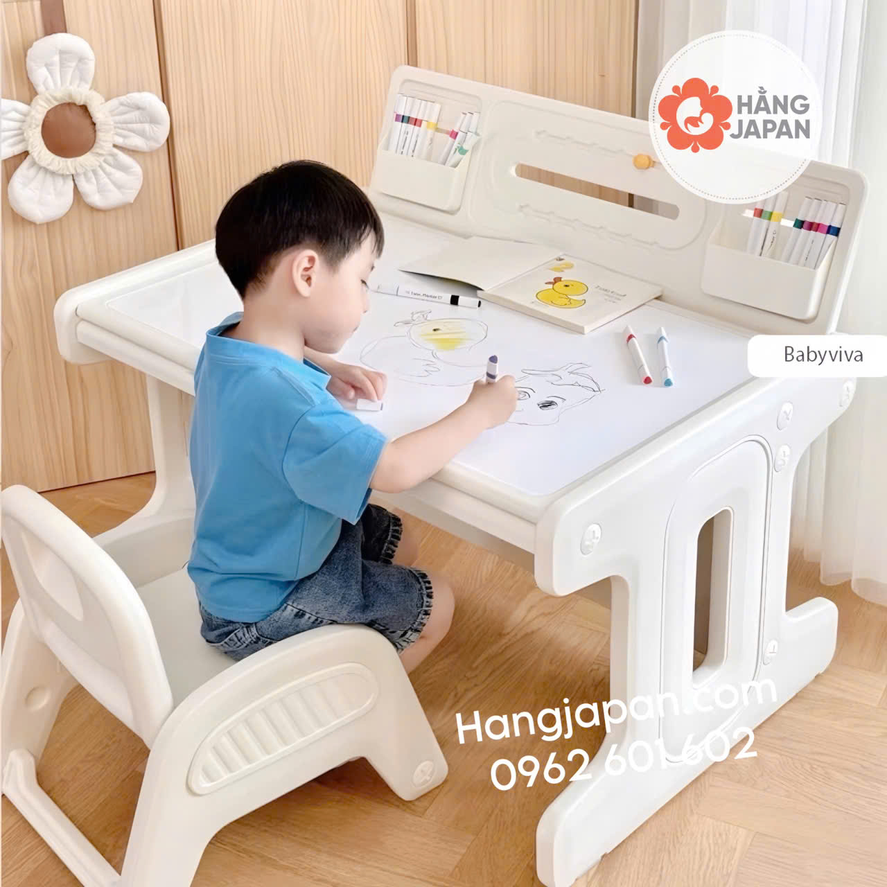 Bộ bàn ghế lego xếp hình đa năng cho bé Babyviva Bộ bàn ghế lego xếp hình đa năng cho bé Babyviva