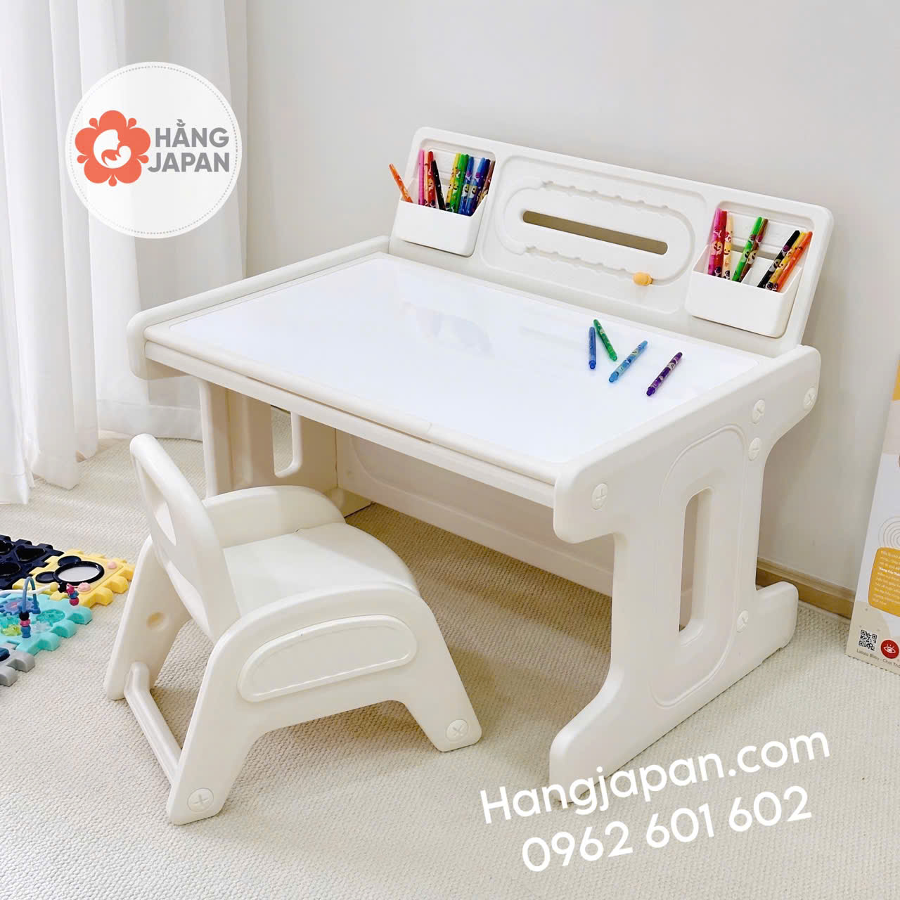 Bộ bàn ghế lego xếp hình đa năng cho bé Babyviva Bộ bàn ghế lego xếp hình đa năng cho bé Babyviva