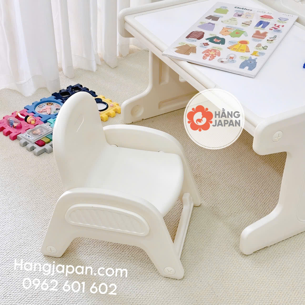 Bộ bàn ghế lego xếp hình đa năng cho bé Babyviva Bộ bàn ghế lego xếp hình đa năng cho bé Babyviva
