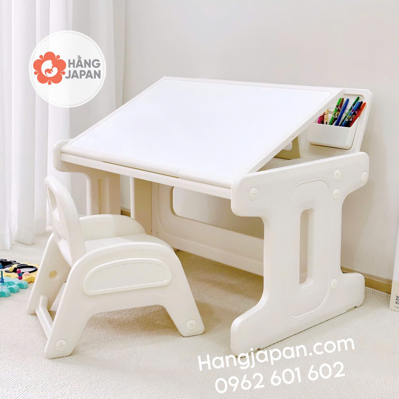 Bộ bàn ghế lego xếp hình đa năng cho bé Babyviva Bộ bàn ghế lego xếp hình đa năng cho bé Babyviva