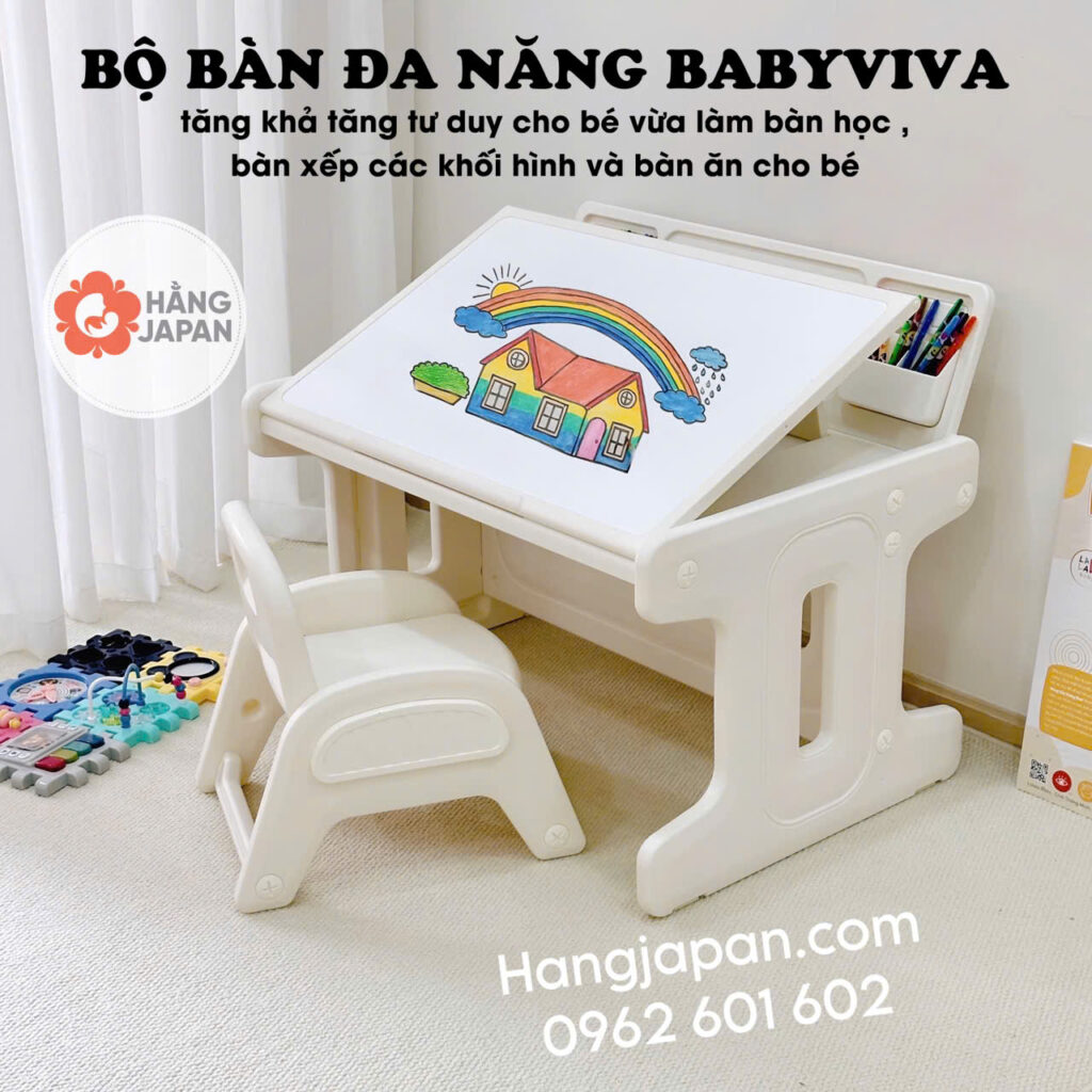 Bộ bàn ghế lego xếp hình đa năng cho bé Babyviva 46 Bộ Bàn Ghế Lego Xếp Hình đa Năng Cho Bé Babyviva (4)