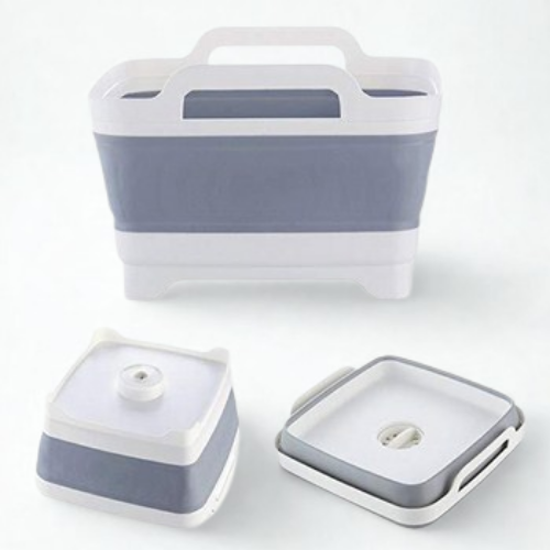 Chậu gấp gọn hình vuông 2 in 1 có lỗ thoát nước (30*30) Chậu gấp gọn hình vuông 2 in 1 có lỗ thoát nước (30*30)