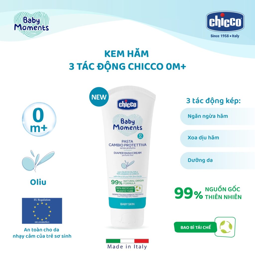 Chicco Kem Trị Hăm 3 Tác động 100ml (1)