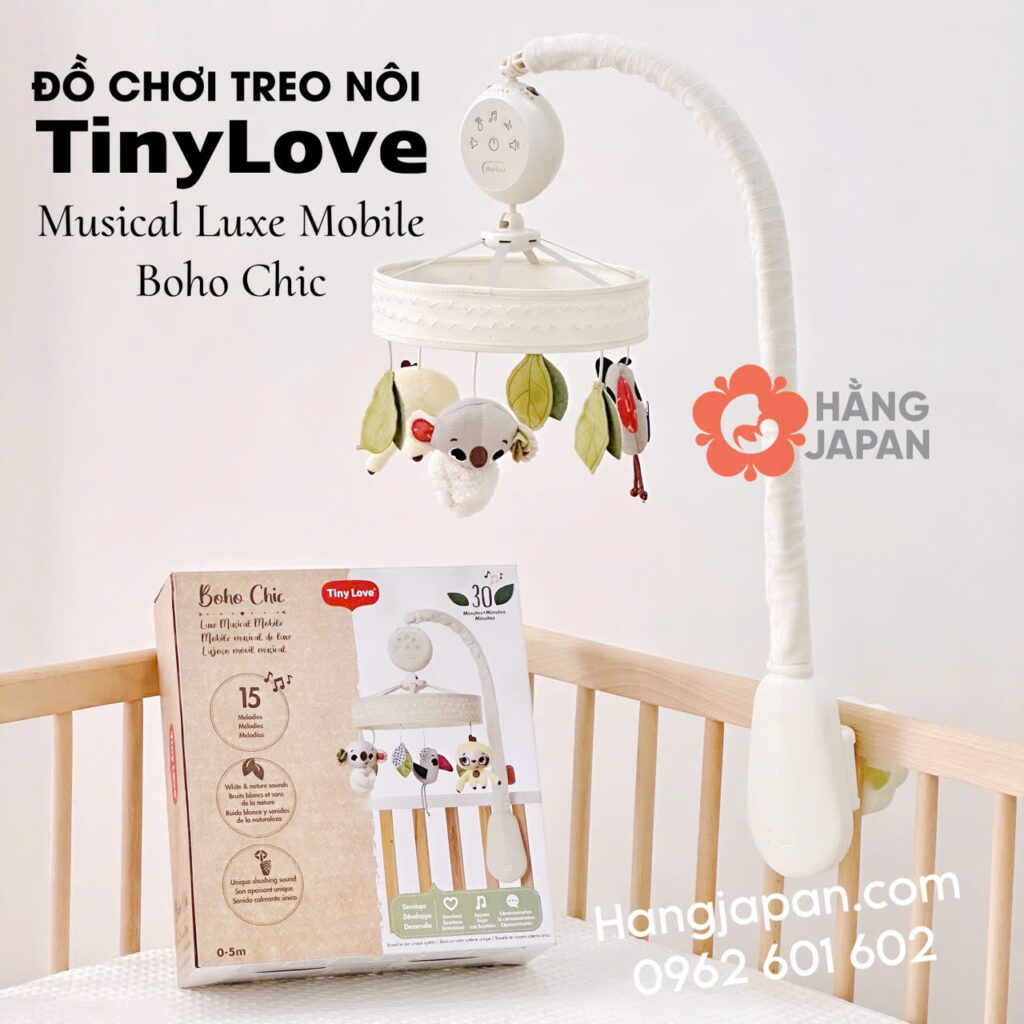 Đồ chơi treo nôi cũi Tiny Love Musical Luxe Mobile Boho Chic 30 Đồ Chơi Treo Nôi Cũi Tiny Love Musical Luxe Mobile Boho Chic (4)