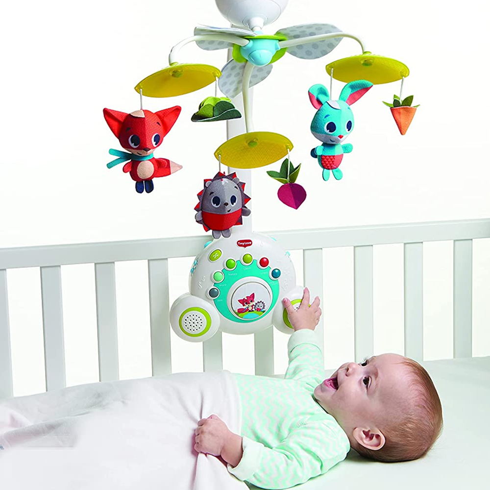 Đồ chơi treo nôi cũi Tiny Love Soothe N Groove Mobile Meadow Days Đồ chơi treo nôi cũi Tiny Love Soothe N Groove Mobile Meadow Days