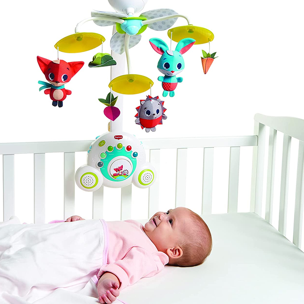 Đồ chơi treo nôi cũi Tiny Love Soothe N Groove Mobile Meadow Days Đồ chơi treo nôi cũi Tiny Love Soothe N Groove Mobile Meadow Days
