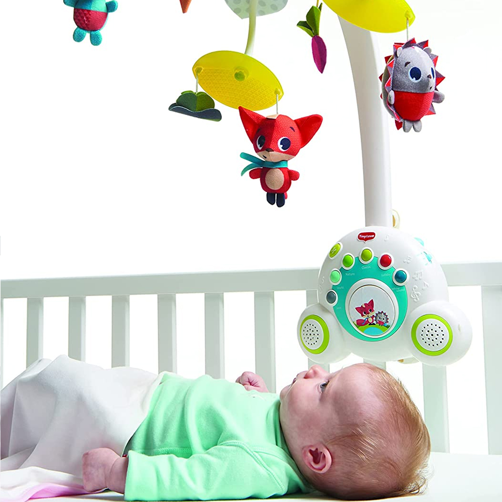 Đồ chơi treo nôi cũi Tiny Love Soothe N Groove Mobile Meadow Days Đồ chơi treo nôi cũi Tiny Love Soothe N Groove Mobile Meadow Days