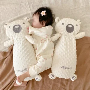 Gối ôm con gấu Veeou màu kem