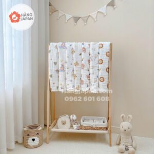 Khăn tắm xô muslim sợi tre 6 lớp cao cấp Mochee