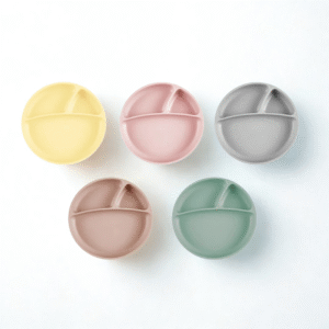Khay ăn dặm silicone MinikOiOi
