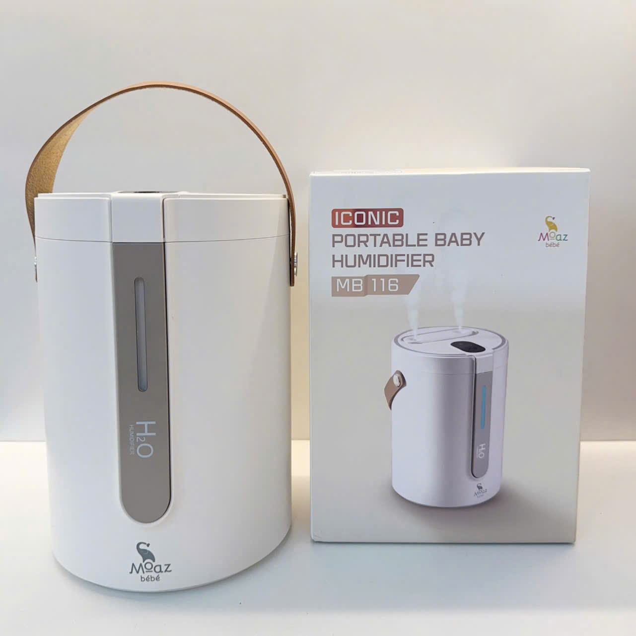 Máy phun sương tạo ẩm xách tay cho bé Moaz BéBé MB116