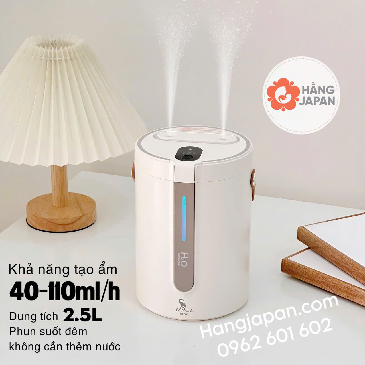 Máy phun sương tạo ẩm xách tay cho bé Moaz BéBé MB116 Máy phun sương tạo ẩm xách tay cho bé Moaz BéBé MB116