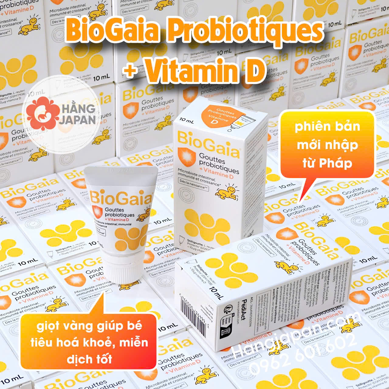 Men vi sinh Biogaia + Vitamin D 10ml Men vi sinh Biogaia + Vitamin D 10ml