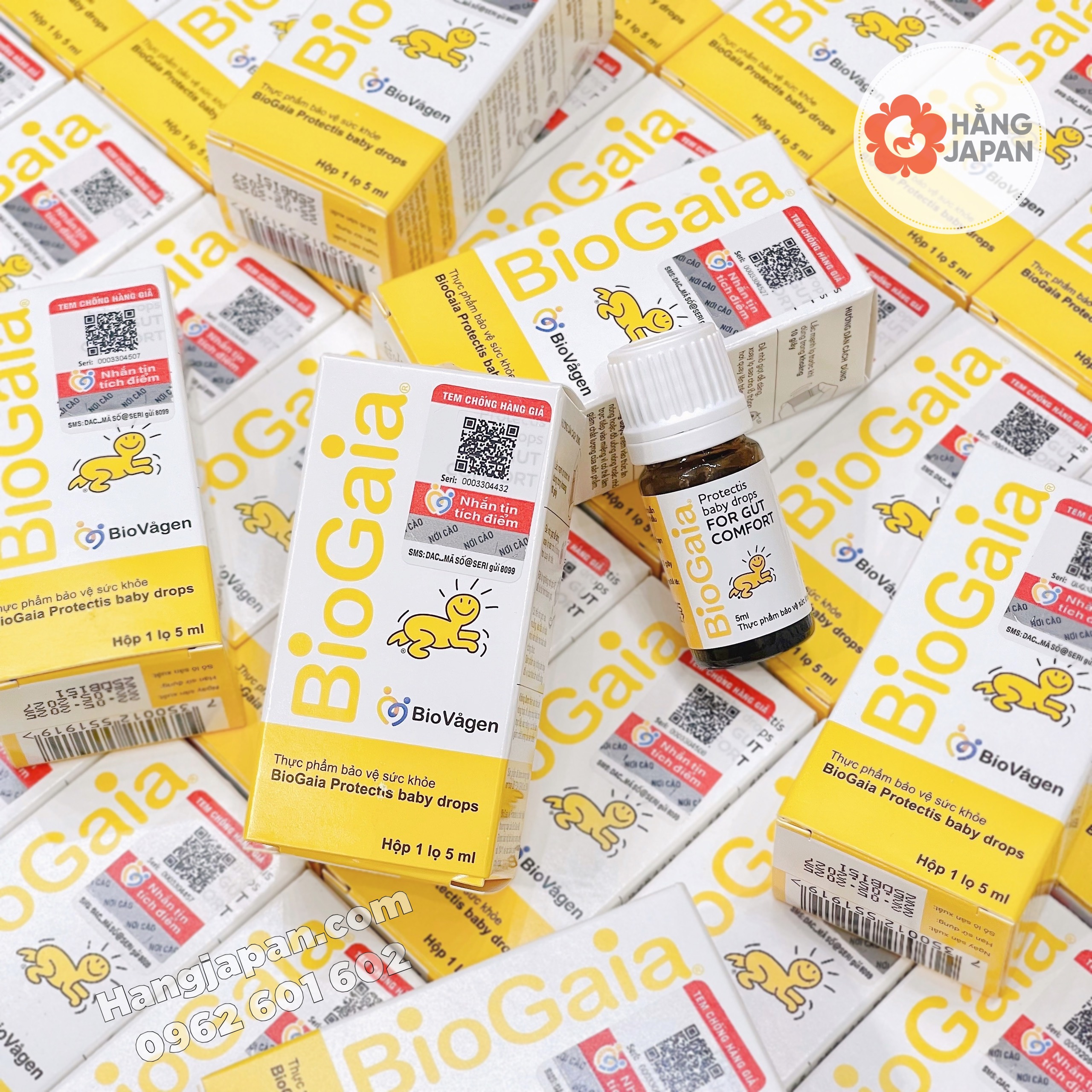 Men vi sinh chai thuỷ tinh Biogaia 5ml - 0M+ Men vi sinh chai thuỷ tinh Biogaia 5ml - 0M+