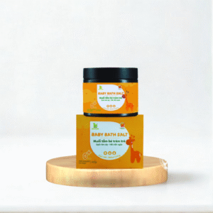 Muối Tắm Bé Tràm Trà Phòng Trị Rôm Sảy Bảo Nhiên 450g