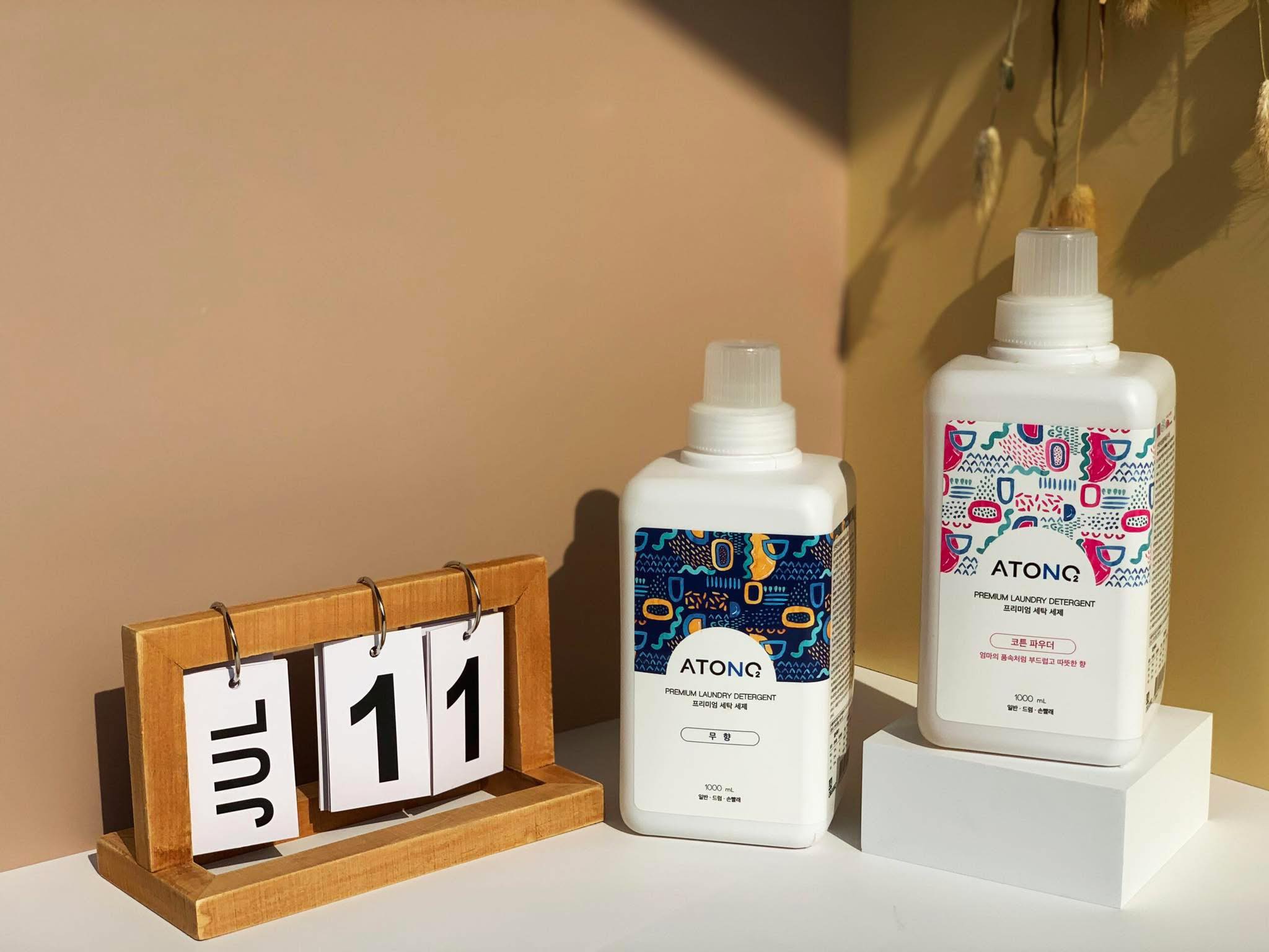Nước xả thuần chay Atono2 1000ml Hương Cotton Powder Nước xả thuần chay Atono2 1000ml Hương Cotton Powder
