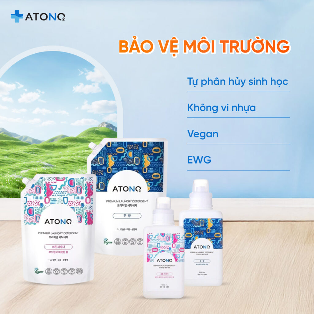 Nước giặt thuần chay Atono2 1000ml Không Mùi 11 Nước Giặt Thuần Chay Atono2 1000ml Không Mùi (2)