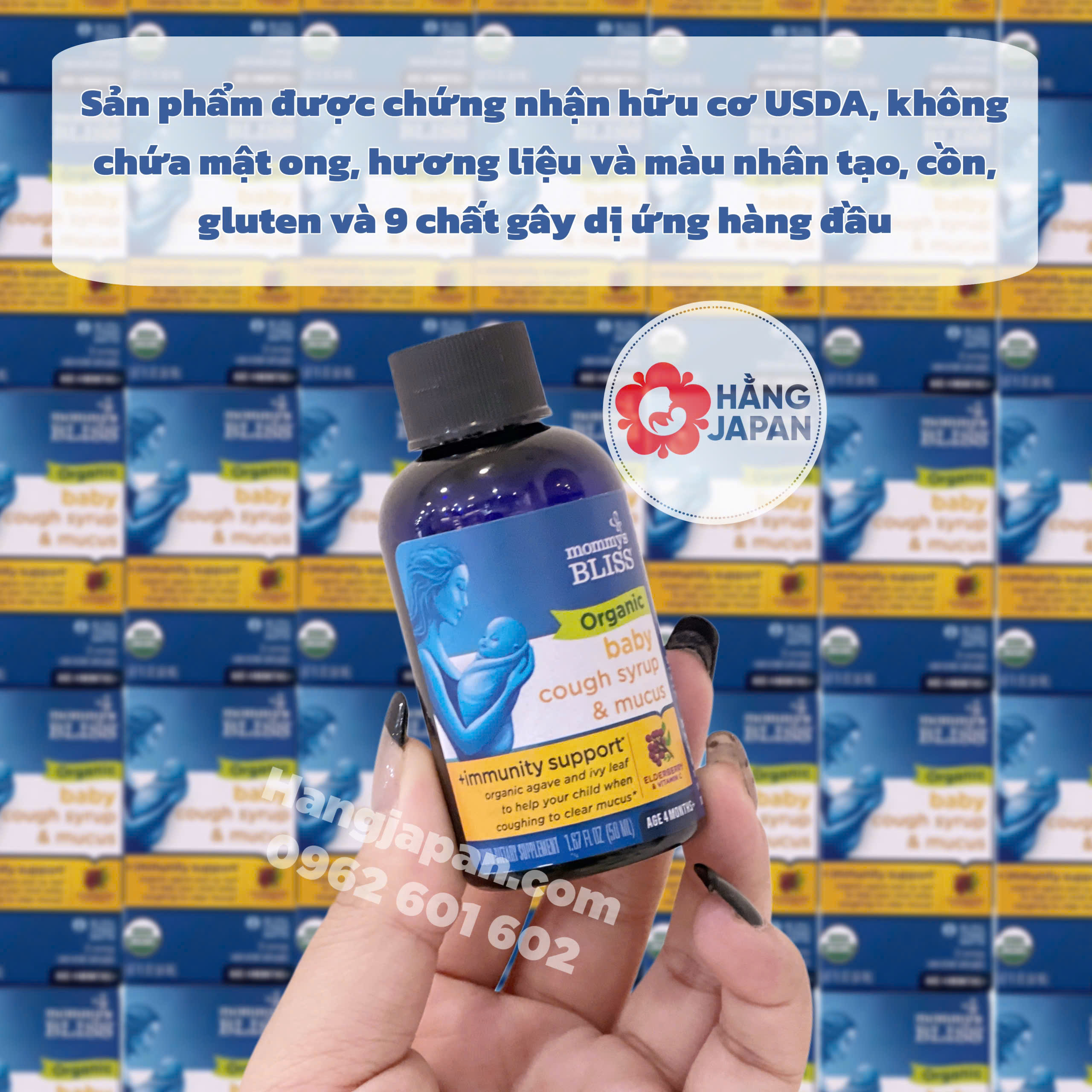 Siro giảm ho tăng đề kháng 4M+ Mommy Bliss Siro giảm ho tăng đề kháng 4M+ Mommy Bliss