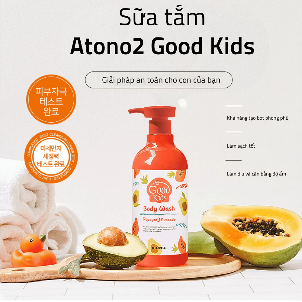 Sữa Tắm GOODKIDS Atono2 500gr 3y+ 19 Sữa Tắm Goodkids Atono2 500gr 3y+ (5)