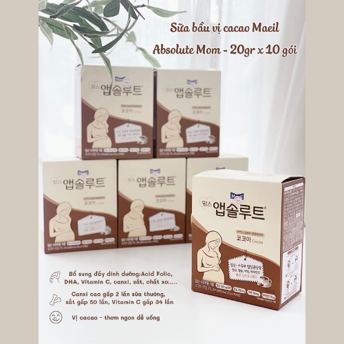 Sữa bầu Hàn Quốc Maeil vị cacao 200g Sữa bầu Hàn Quốc Maeil vị cacao 200g