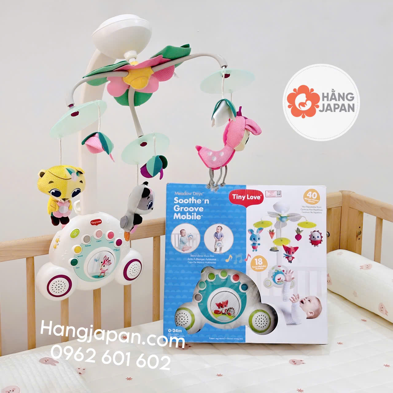 Đồ chơi treo nôi cũi Tiny Love Soothe N Groove Mobile Tiny Princess Tales Đồ chơi treo nôi cũi Tiny Love Soothe N Groove Mobile Tiny Princess Tales