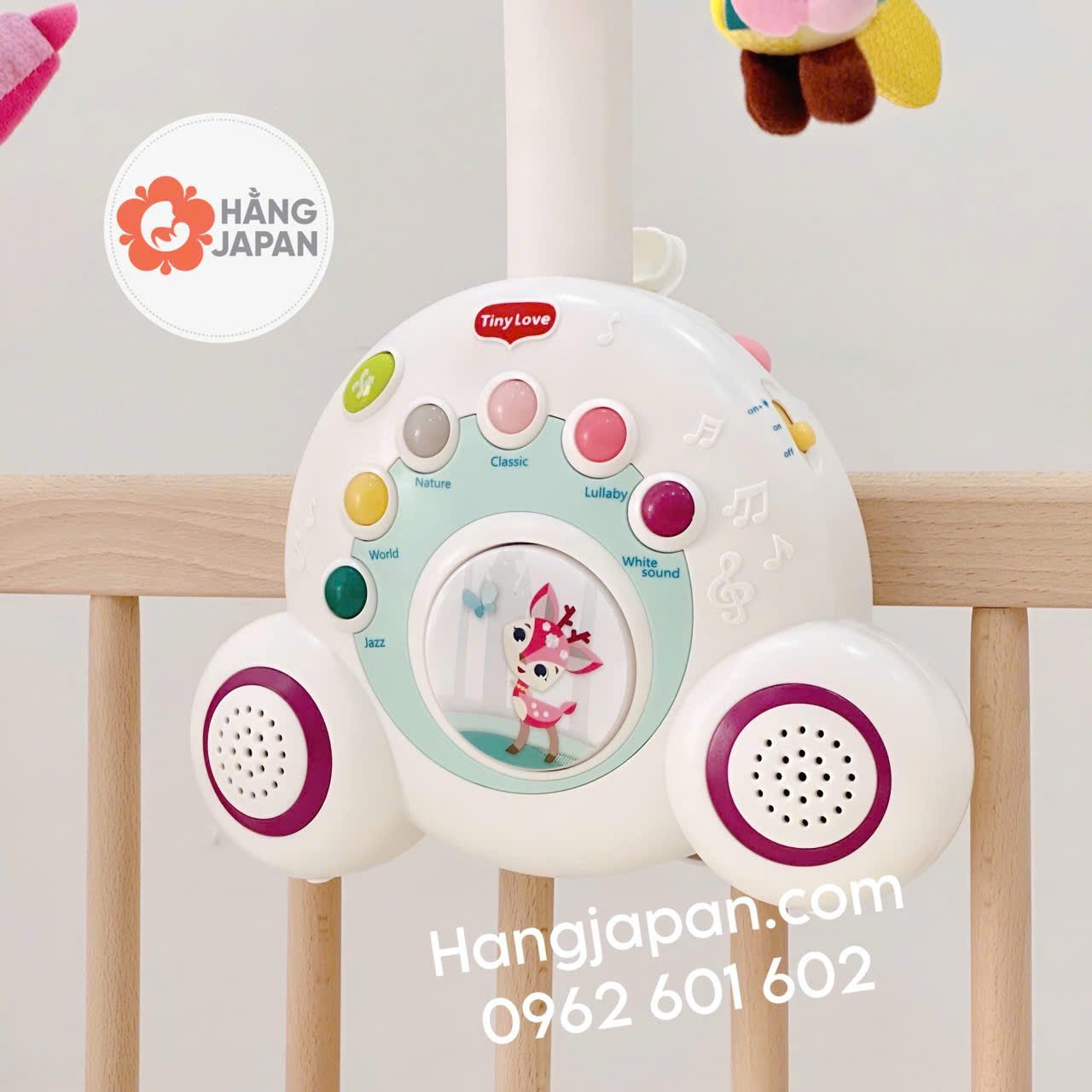 Đồ chơi treo nôi cũi Tiny Love Soothe N Groove Mobile Tiny Princess Tales Đồ chơi treo nôi cũi Tiny Love Soothe N Groove Mobile Tiny Princess Tales