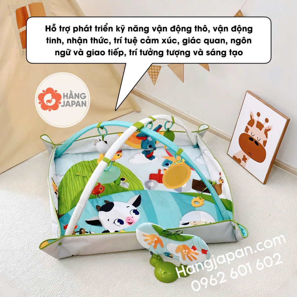 Thảm Chơi Tiny Love Kick & Play Gymini Farm (25)
