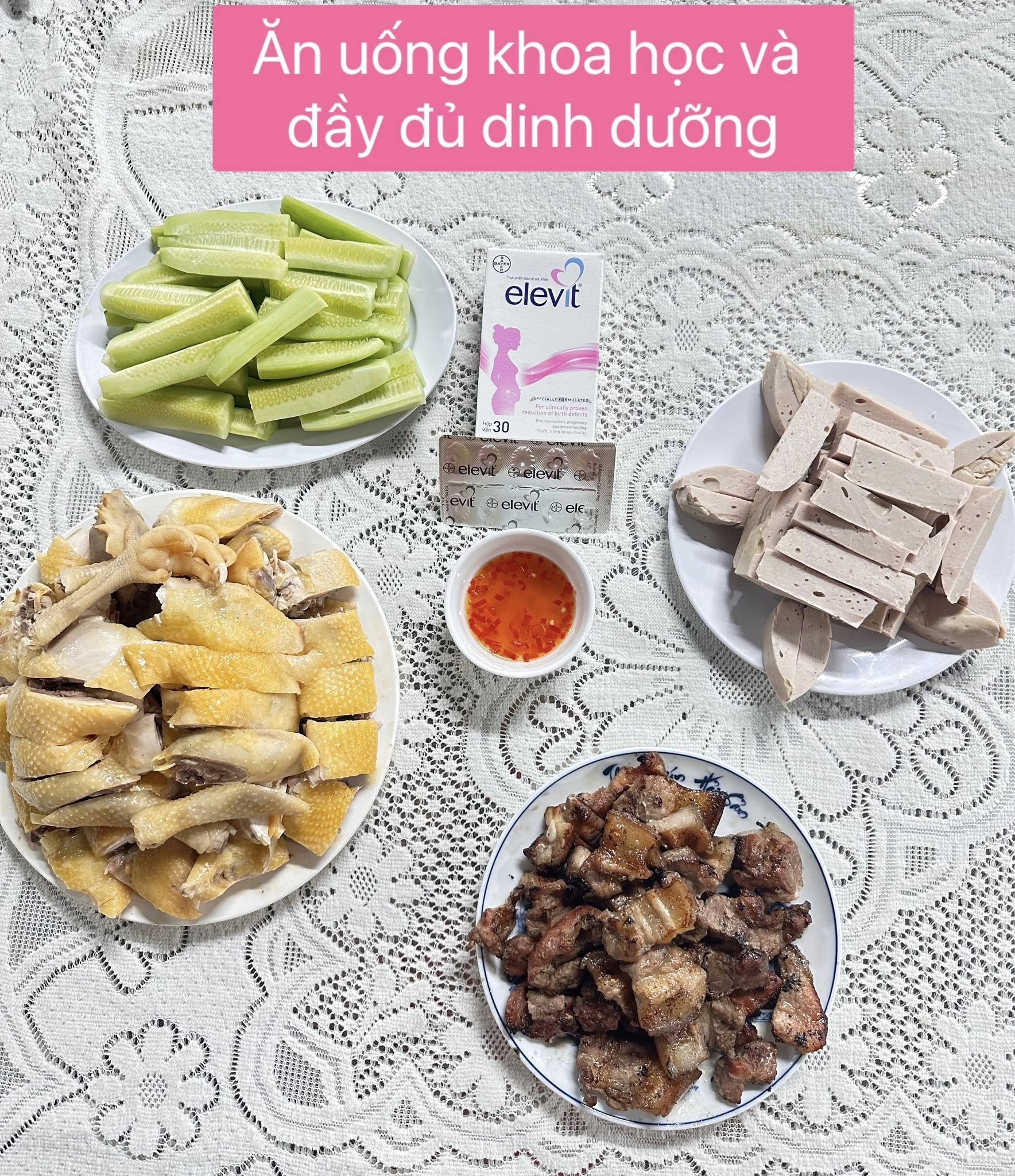 Vitamin Elevit Tổng hợp 30 viên bầu Vitamin Elevit Tổng hợp 30 viên bầu