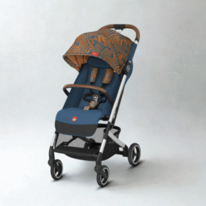 Xe đẩy gấp gọn GB Qbit + All-City Colors Fashion Edition Atlantic Orange