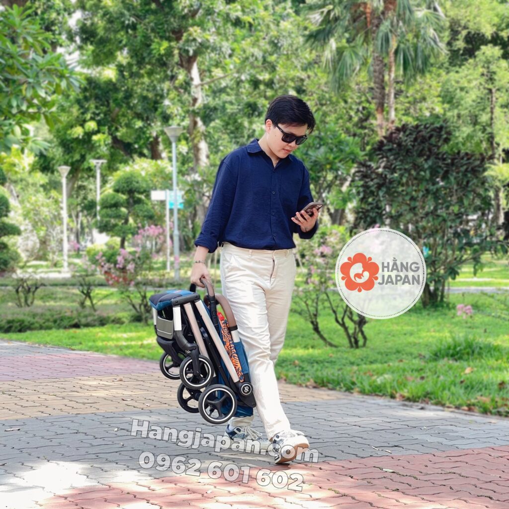 Xe đẩy gấp gọn GB Qbit + All-City Colors Fashion Edition Atlantic Orange 32 Xe đẩy Gấp Gọn Gb Qbit + All city Colors Fashion Edition Atlantic Orange (2)