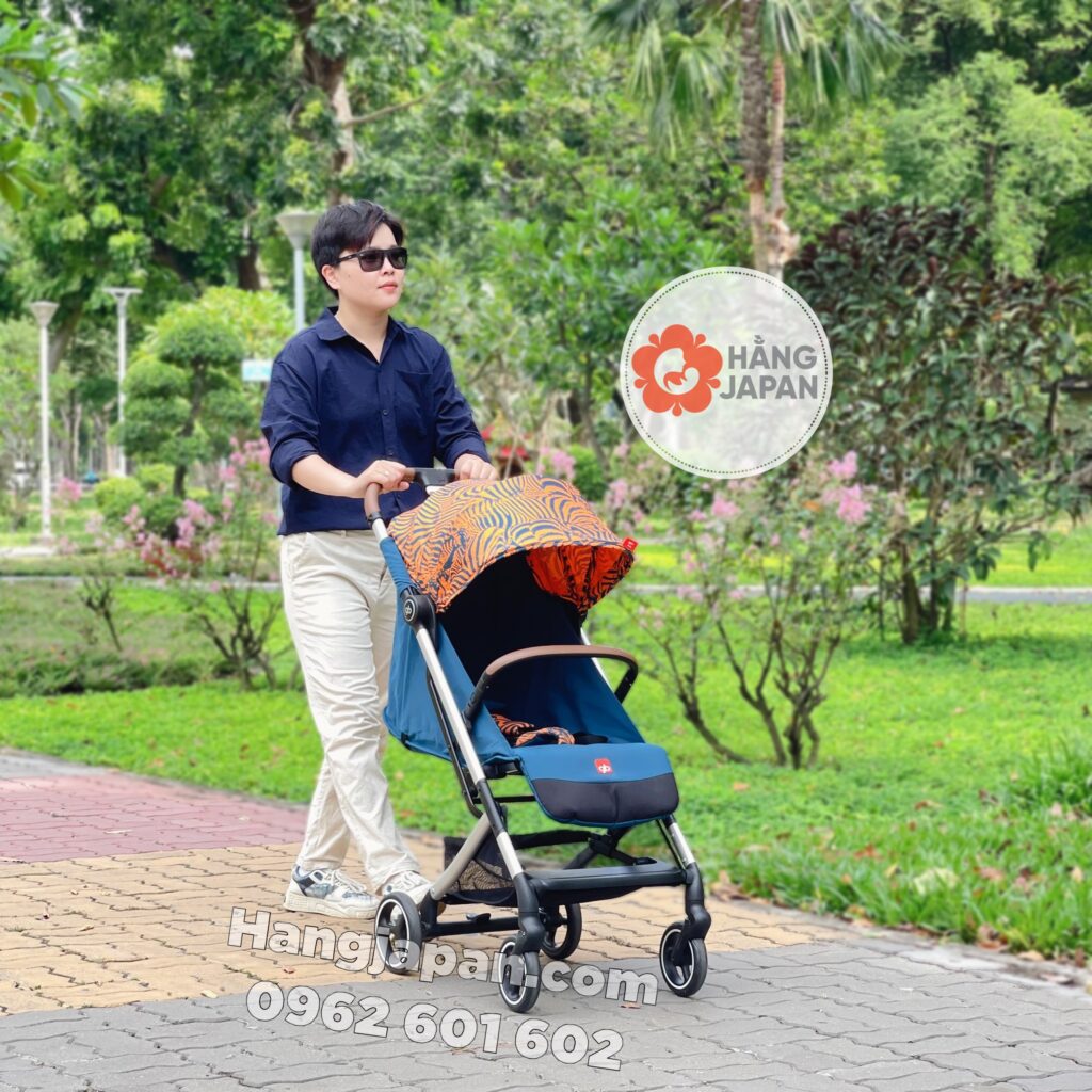 Xe đẩy gấp gọn GB Qbit + All-City Colors Fashion Edition Atlantic Orange 31 Xe đẩy Gấp Gọn Gb Qbit + All city Colors Fashion Edition Atlantic Orange (20)