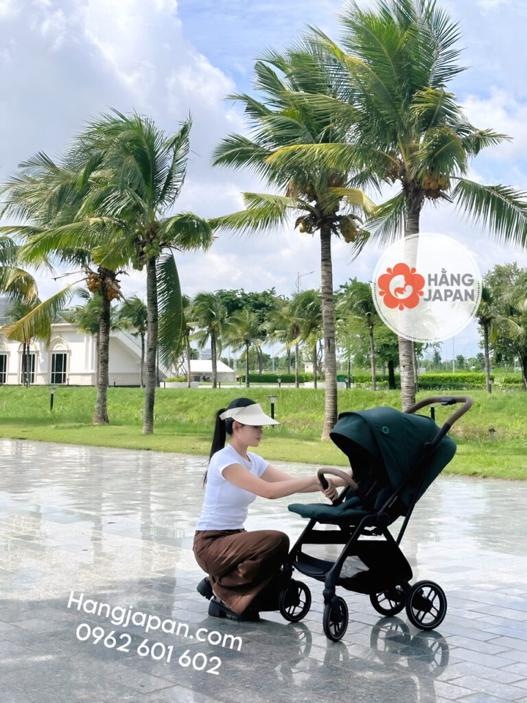 Xe đẩy gấp gọn Maxi-Cosi Leona2 Essential Green 39 Xe đẩy Gấp Gọn Maxi cosi Leona2 Essential Green (15)
