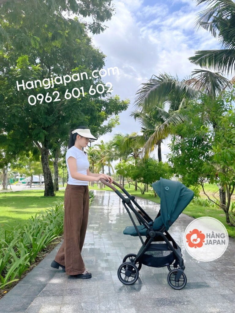 Xe đẩy gấp gọn Maxi-Cosi Leona2 Essential Green 37 Xe đẩy Gấp Gọn Maxi cosi Leona2 Essential Green (19)
