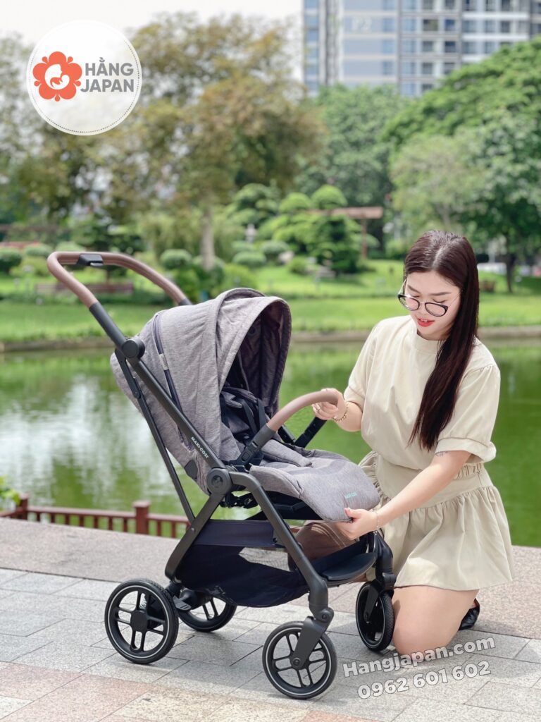Xe đẩy Gấp Gọn Maxi cosi Leona2 Select Grey (3)