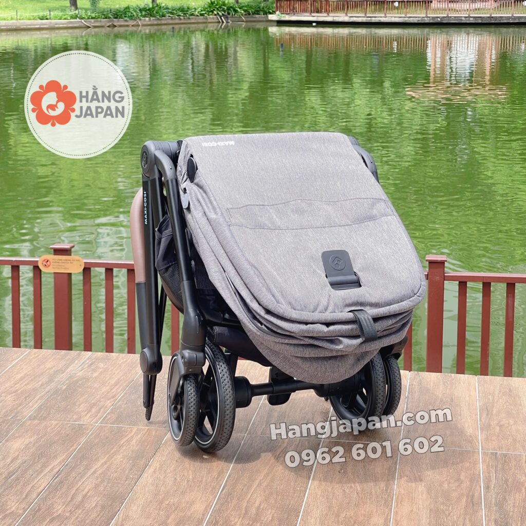 Xe đẩy Gấp Gọn Maxi cosi Leona2 Select Grey (9)
