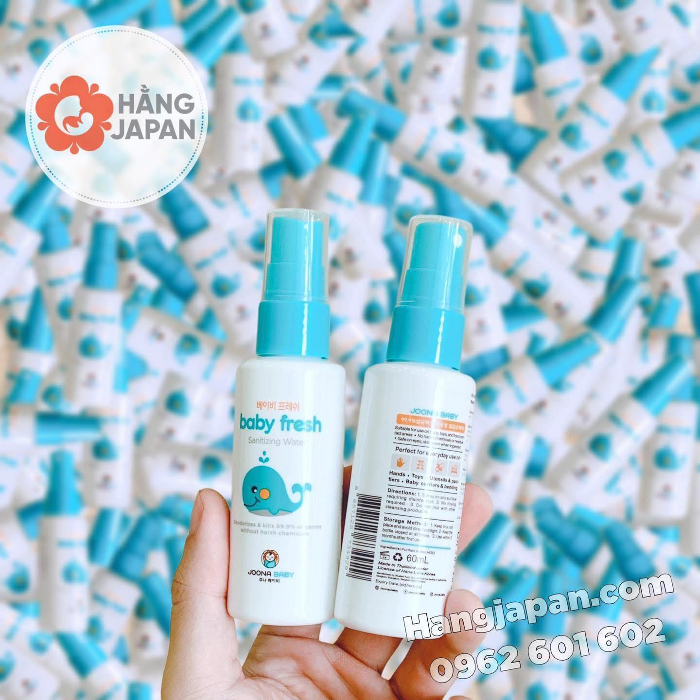 Xịt khuẩn khử mùi Baby Fresh Hàn Quốc Xịt khuẩn khử mùi Baby Fresh Hàn Quốc