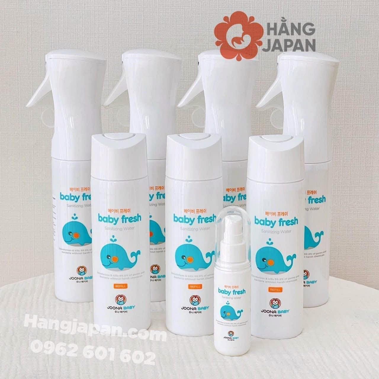 Xịt khuẩn khử mùi Baby Fresh Hàn Quốc Xịt khuẩn khử mùi Baby Fresh Hàn Quốc
