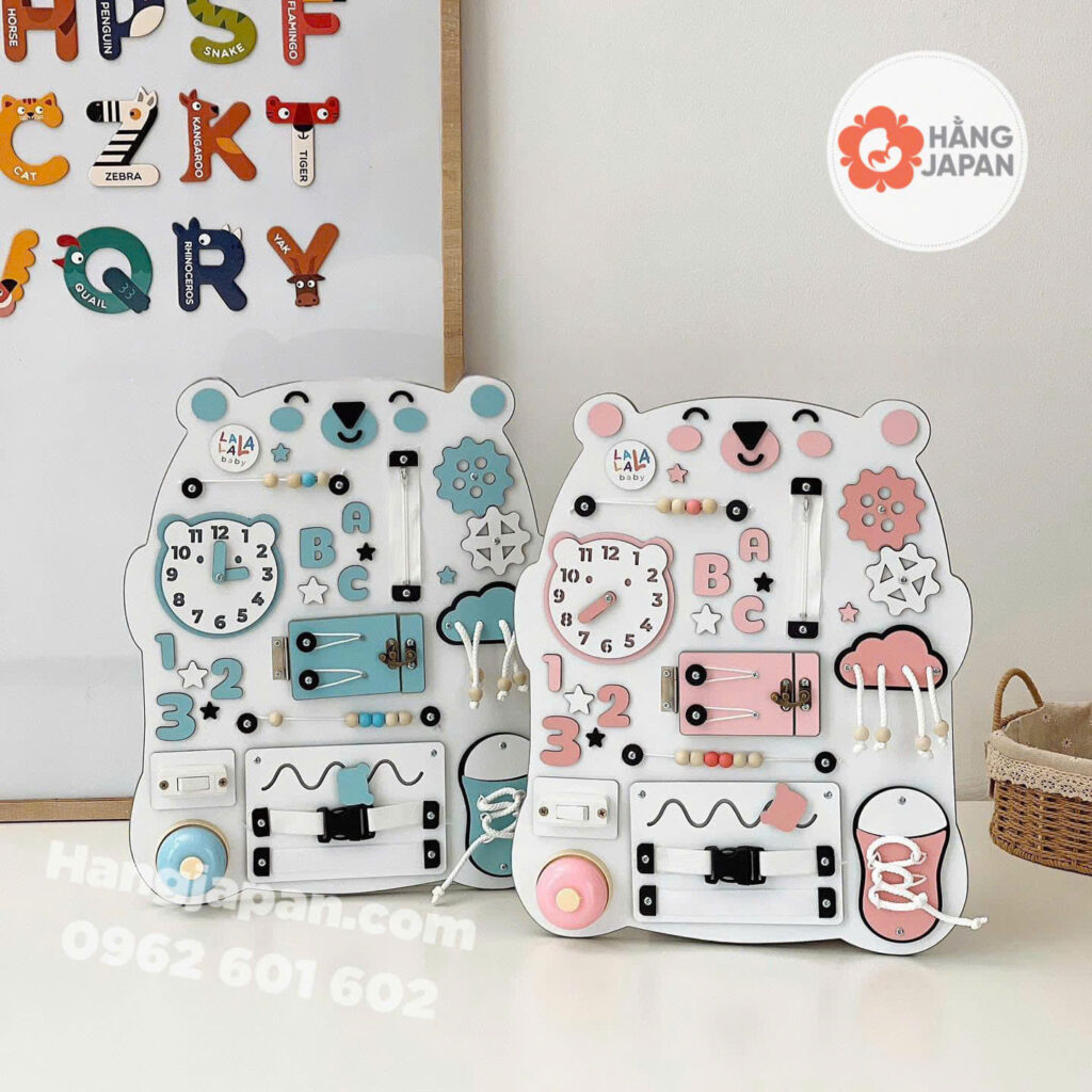 Bảng bận rộn gấu con LALALA 15 Bảng Bận Rộn Gấu Con Lalala (2)
