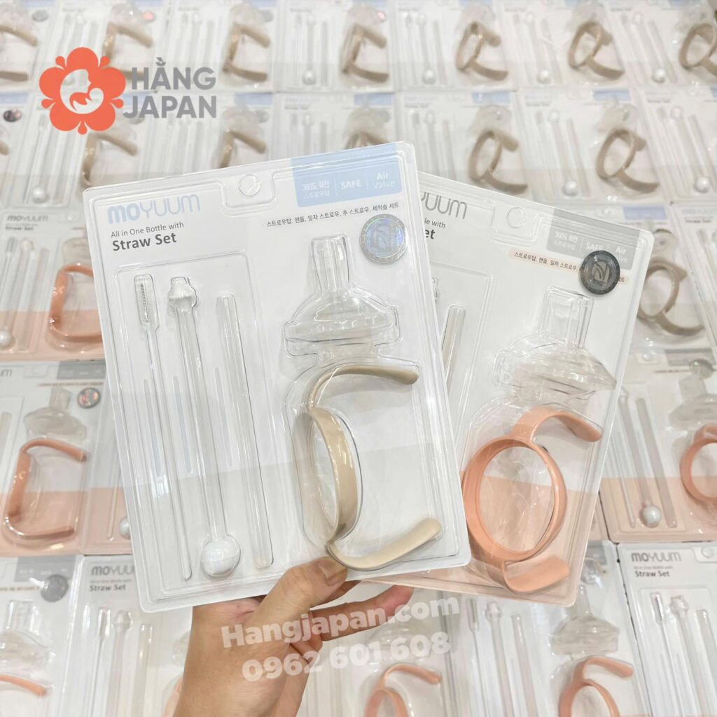 Set ống Hút Tay Cầm Moyuum 5 Chi Tiết